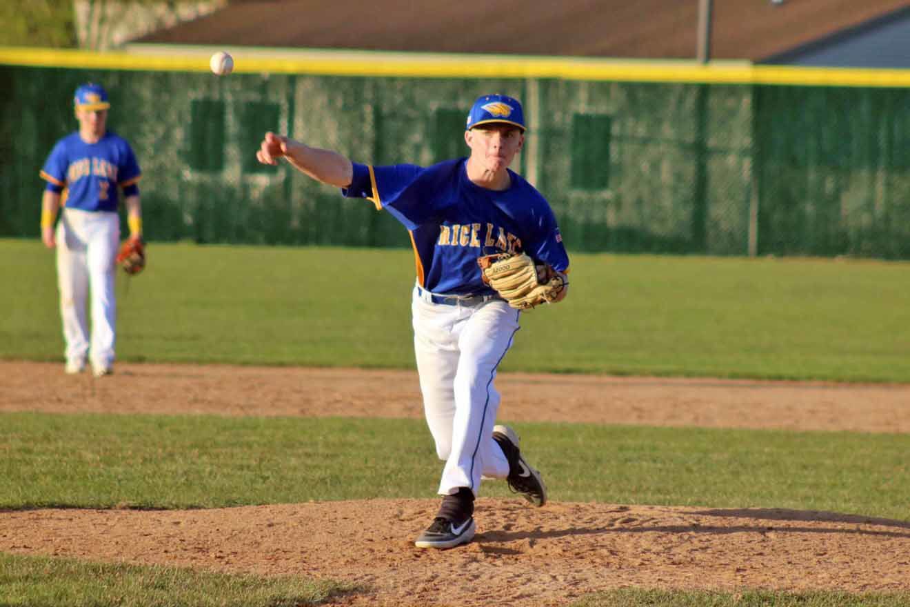 Rice Lake baseball vs. Eau Claire North 4-29-21